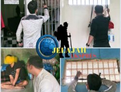 Tingkatkan Keamanan, Lapas Martapura Intensifkan Pengecekan Teralis dan Dinding Hunian