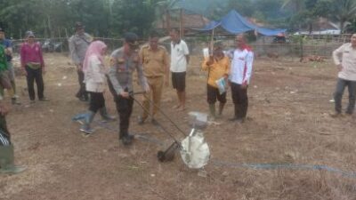 Sinergi TNI-Polri dan Pemerintah Desa Wujudkan Ketahanan Pangan di Lahan Lebak Ulu Ogan