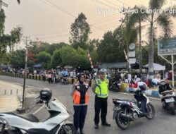 Amankan CFD Baturaja, Polres OKU dan Dishub Jalin Sinergi Penjaga Ketertiban