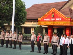 Kapolres OKU Timur Pimpin Apel: Disiplin, Karhutla, Prestasi!
