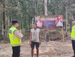 Jaga Bumi, Cegah Karhutla: Polsek Semendawai Suku III Gerak Cepat di Desa Cahya Negeri